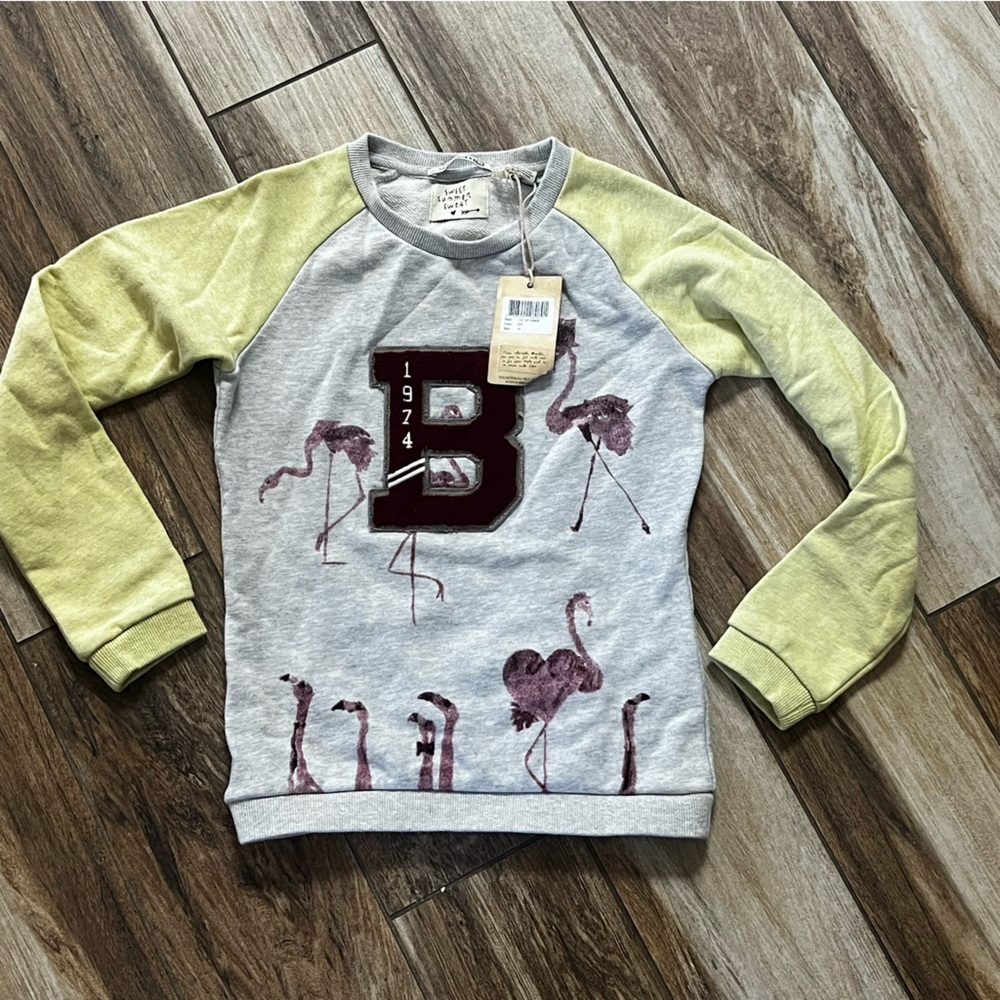 Scotch R belle girls pullover sweatshirt nwt